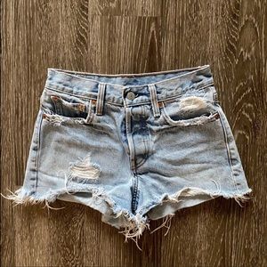 Levi’s High Waisted Shorts